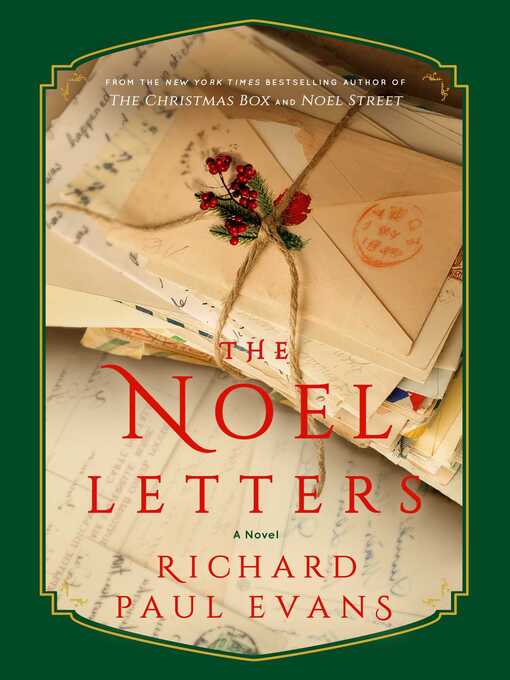 Title details for The Noel Letters by Richard Paul Evans - Wait list